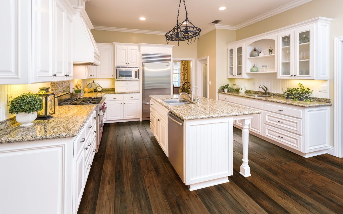 Hickory Porter engineered hardwood room scene