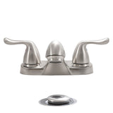 MSI 2 Handle Bathroom Faucet - 405 Brushed Nickel Faucets