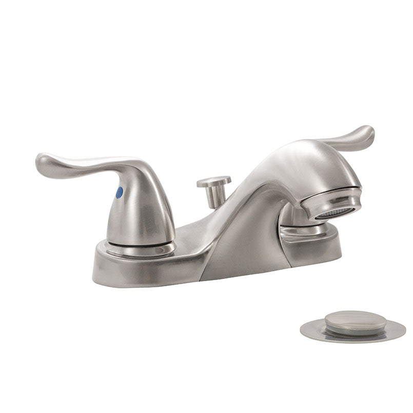 2-Handle Bathroom Faucet – 405 Brushed Nickel