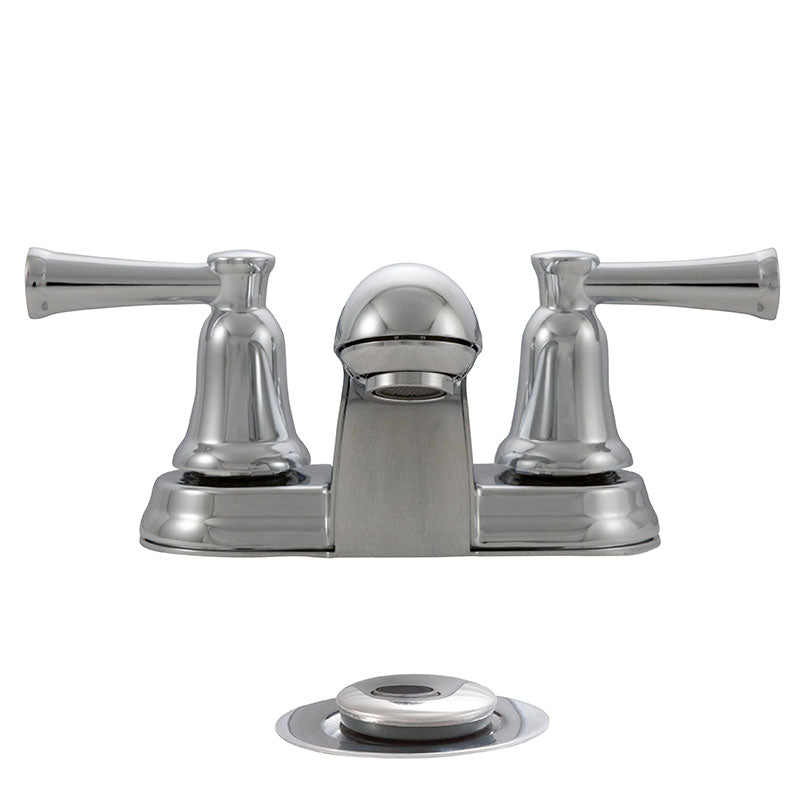2-Handle Bathroom Faucet – 410 Chrome