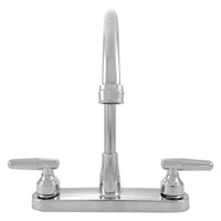 MSI 2-Handle Kitchen Faucet — surface detail in natural tonality