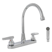 Classic Dual-Handle Kitchen Faucet – 805 Chrome