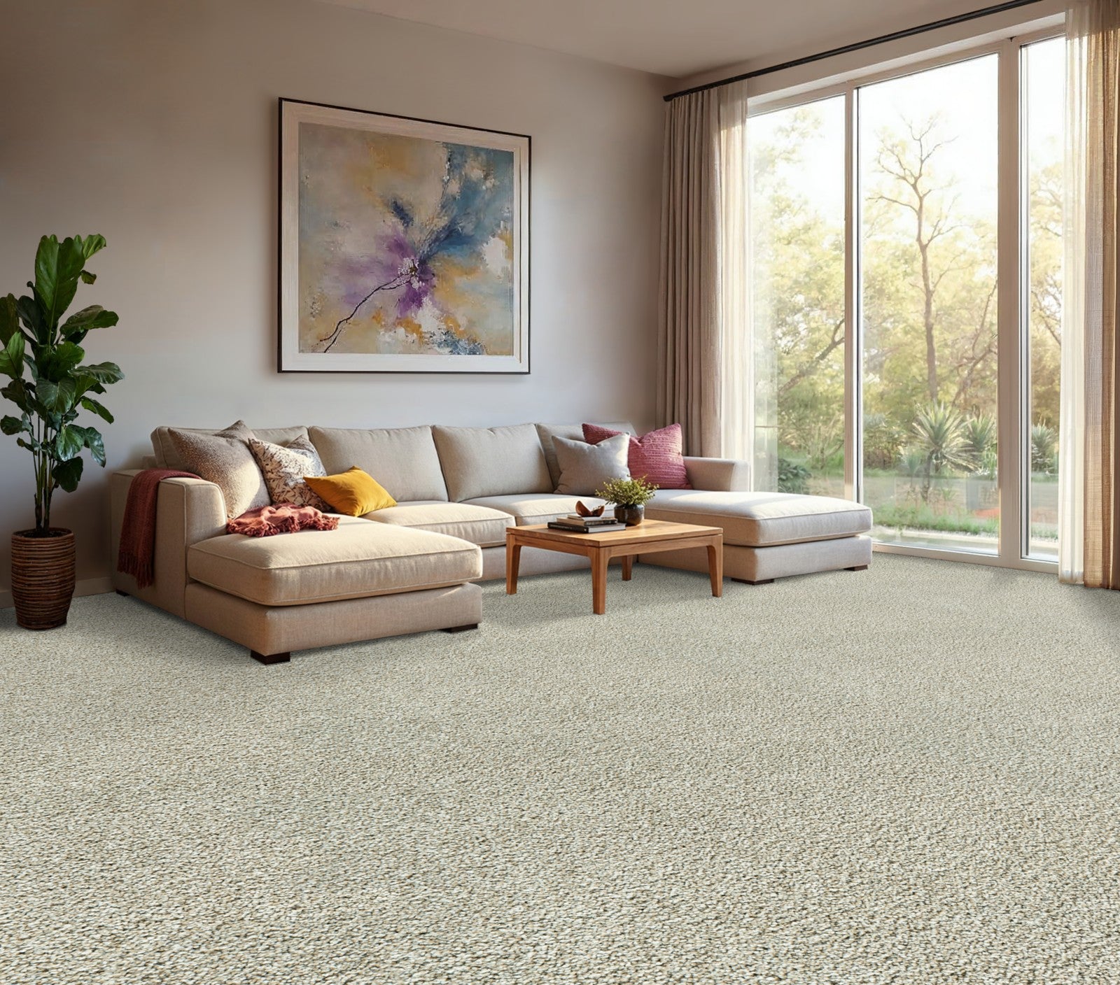 Mohawk Gentle Guardian II in New Moon, Carpet room scene