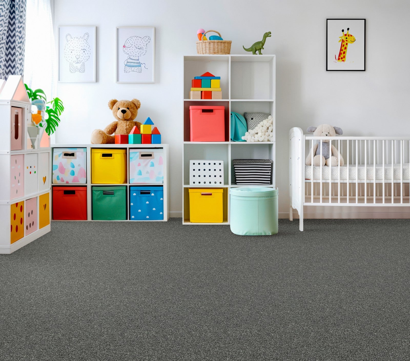 Mohawk Tonal Allure II in Portobello, Carpet room scene