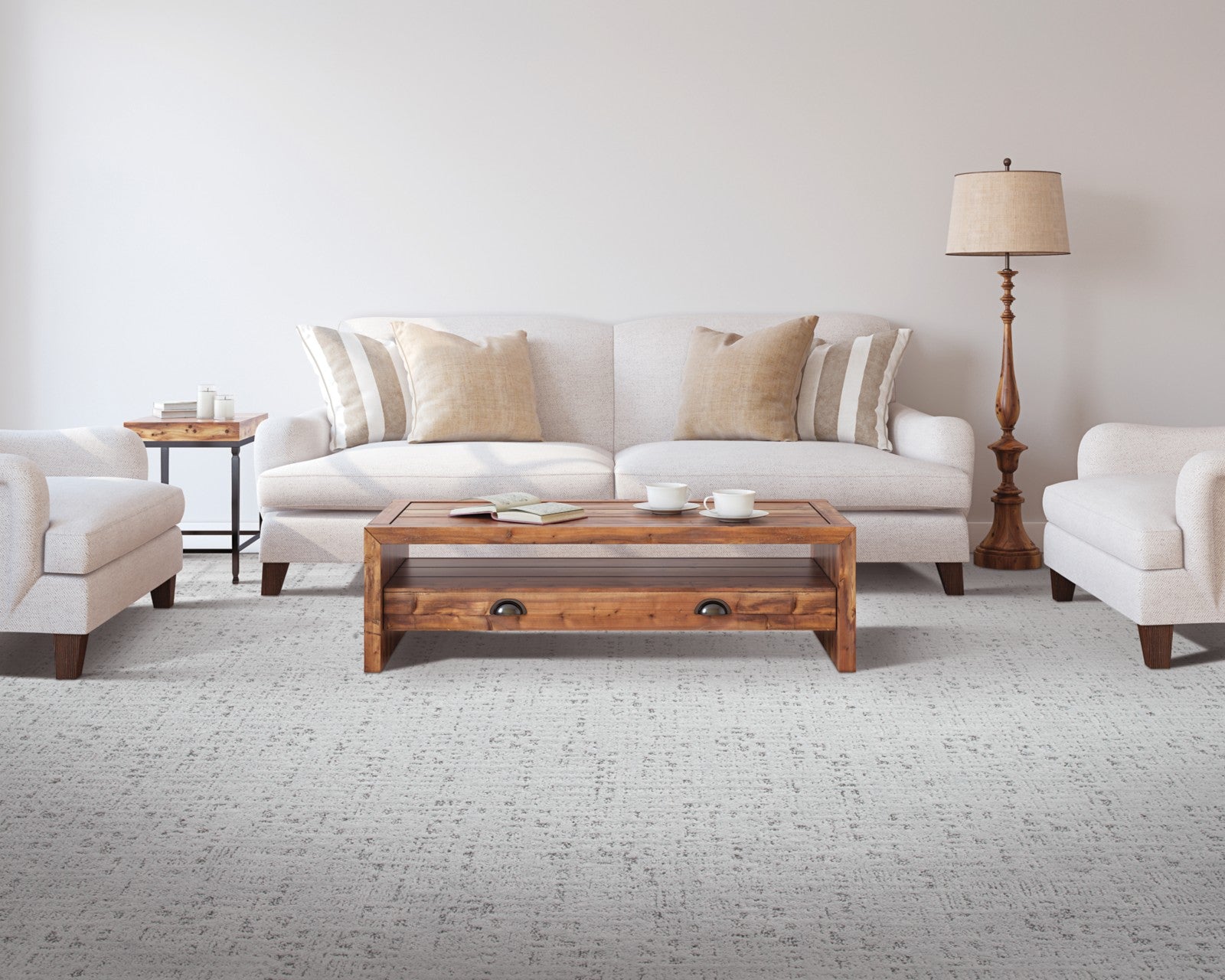 Mohawk Exquisite Portrait in Otter, Carpet room scene