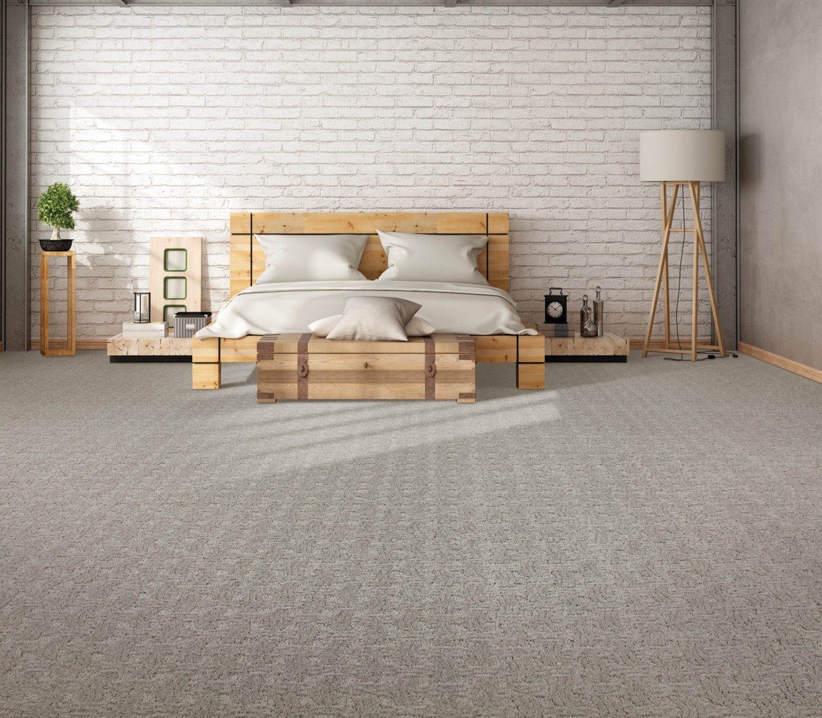 Mohawk Olivares in Mercury Glass, Carpet room scene