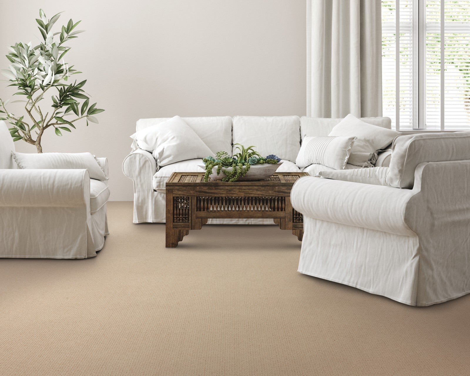 Mohawk Global Perspective in Symphony, Carpet room scene
