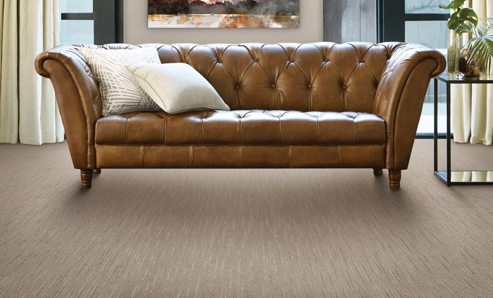 Mohawk Glamorous Style in Summer Haze, Carpet room scene