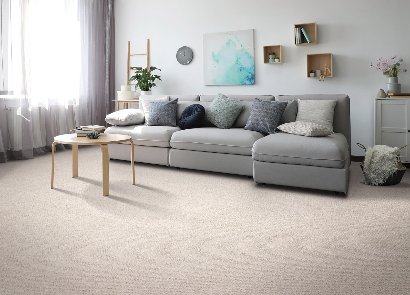 Mohawk Hometown Charm in Gravel Road, Carpet room scene