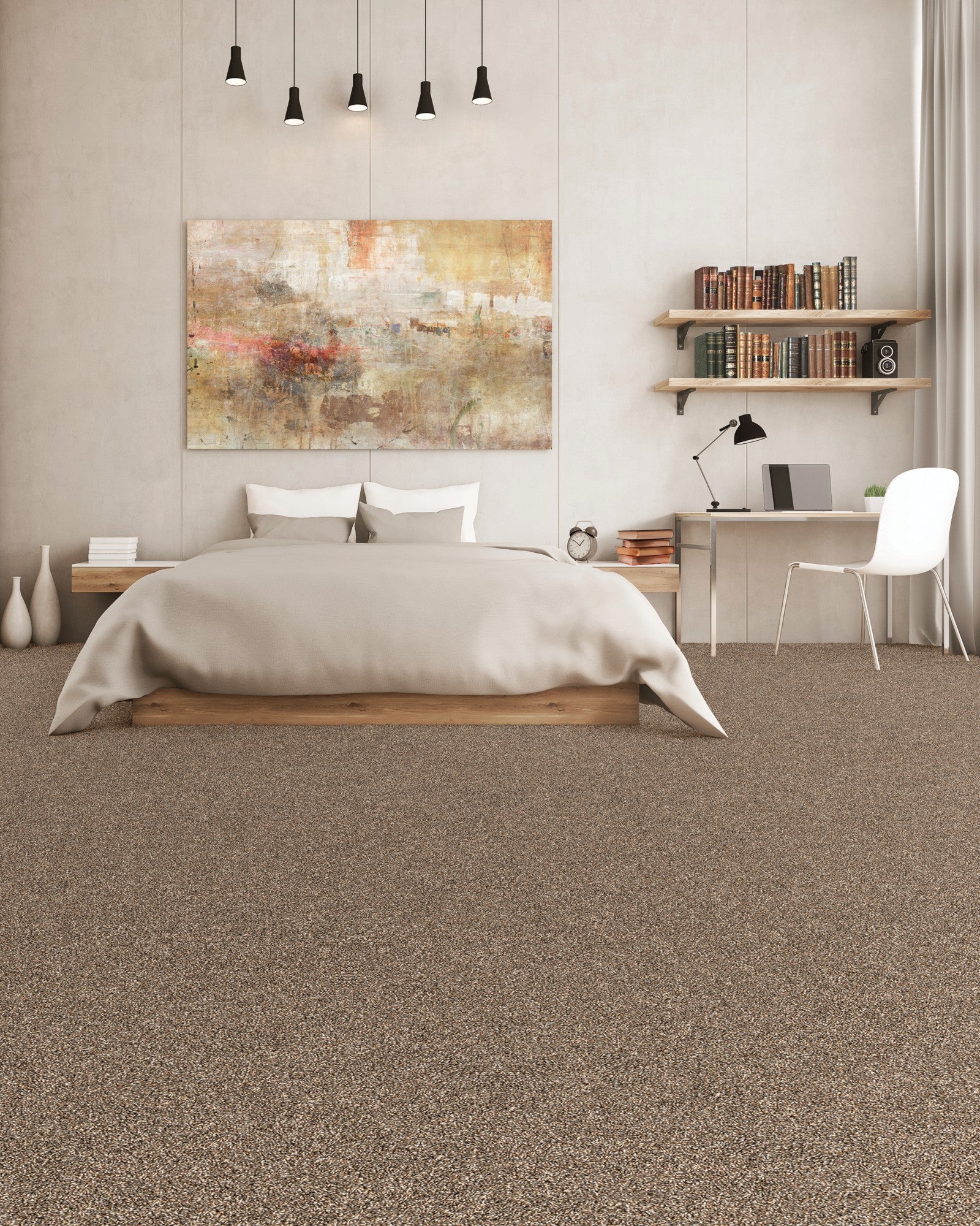 Mohawk Color Classics I in Gravity, Carpet room scene