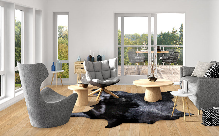 Gambel solid hardwood room scene