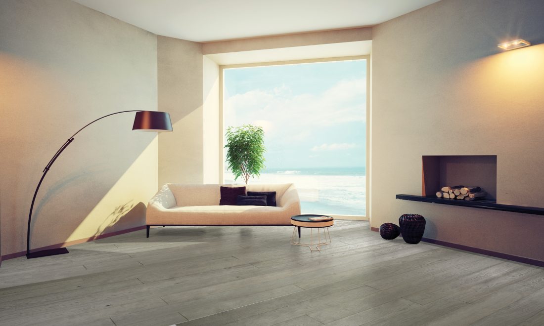 Oak Limerick engineered hardwood room scene
