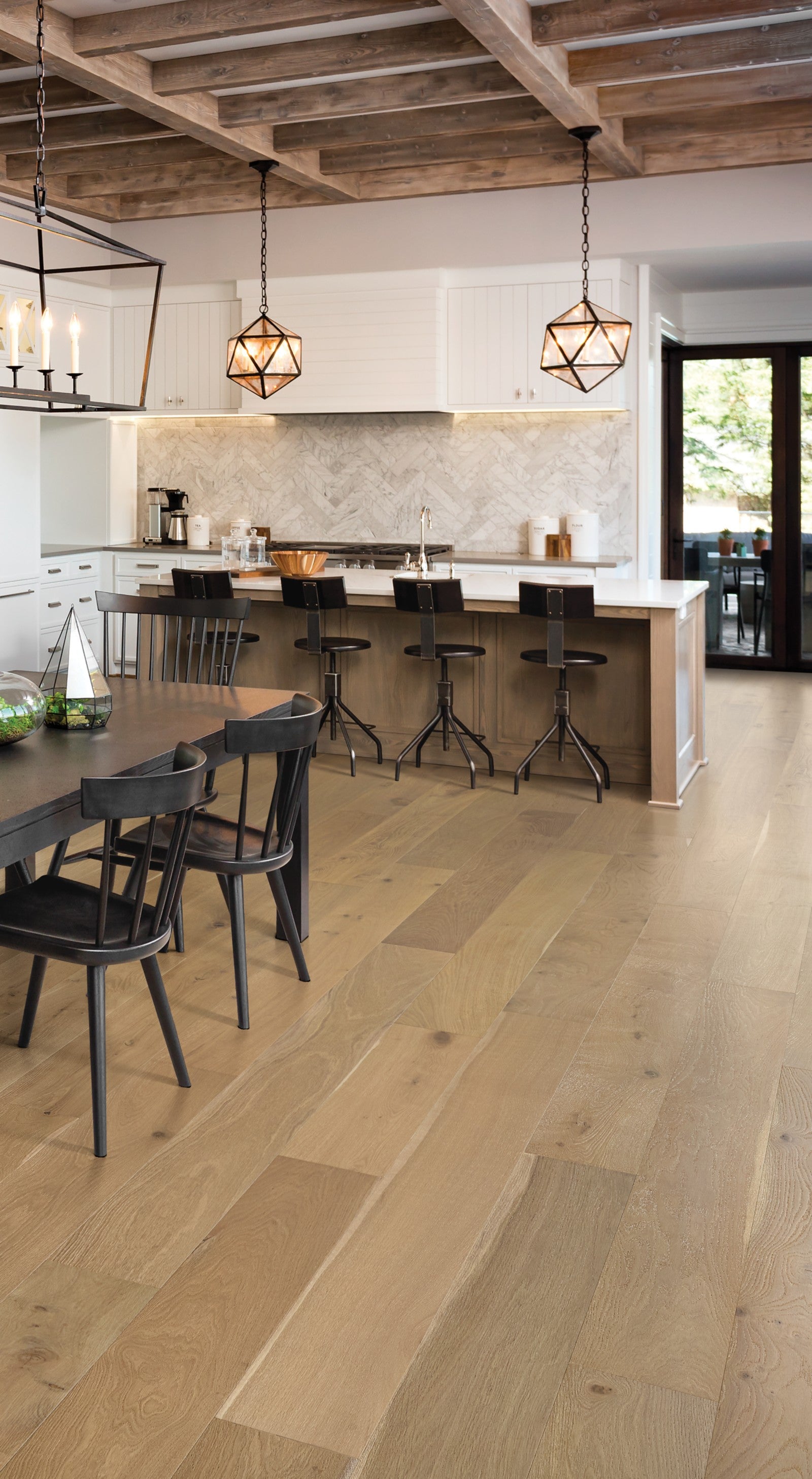 Mohawk Brendwood in Toasted Oak, Engineered Wood room scene