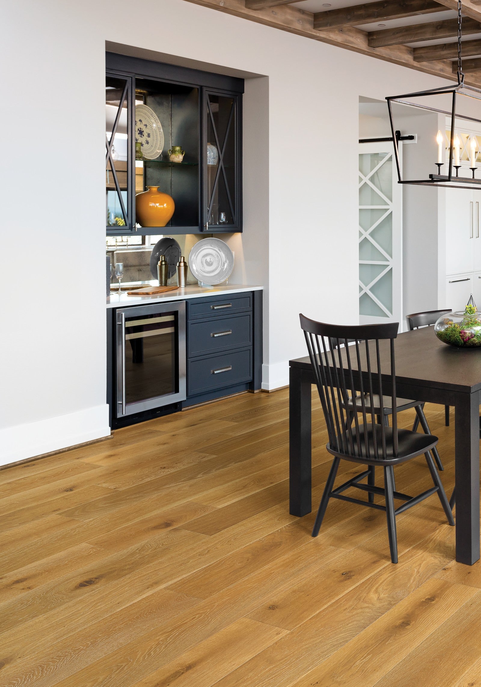 Mohawk Brendwood in Caramelized Oak, Engineered Wood room scene