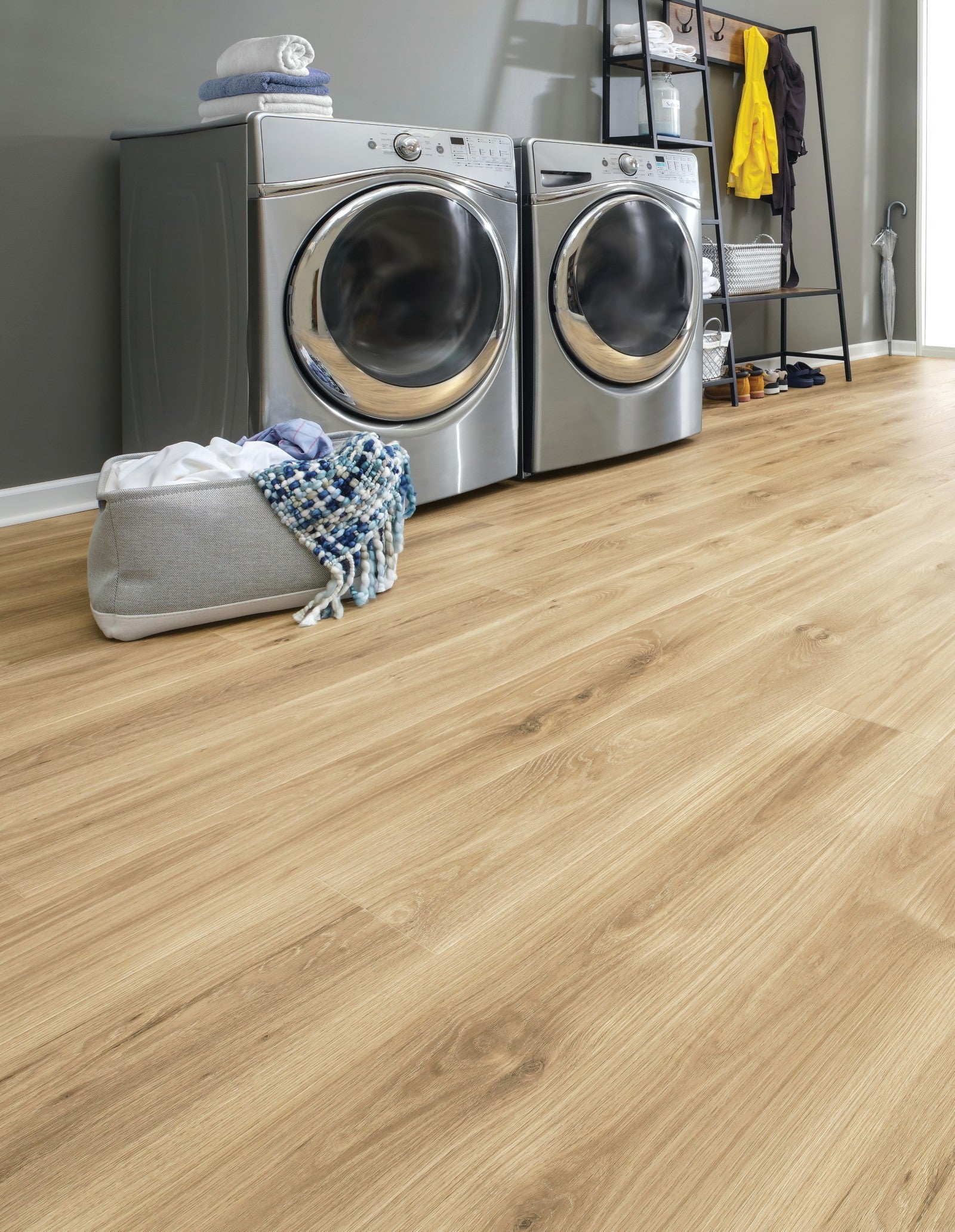 Mohawk Ivey Gates in Sailor's Rope Oak, Laminated Wood room scene