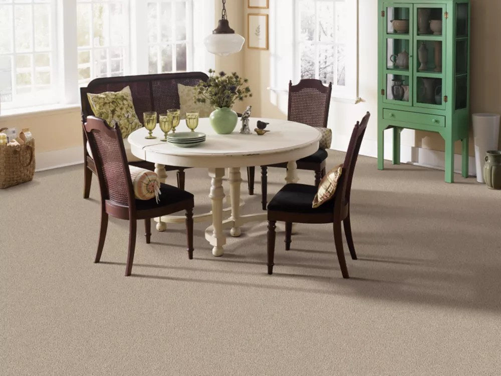 Mohawk Modern Story II EverStrand in Perfect Neutral, room scene