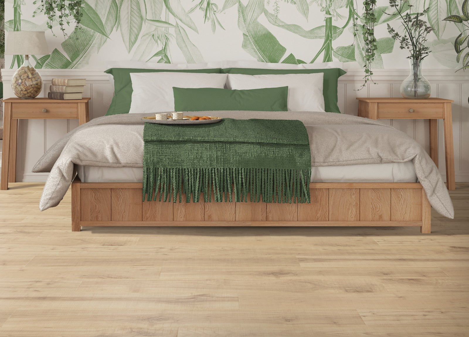 Mohawk Ellenwood in Maple Sapling, Resilient/Vinyl room scene