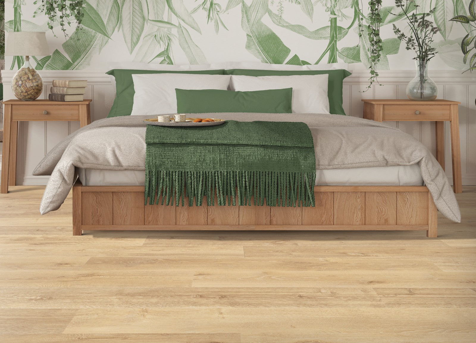Mohawk Ellenwood in Fallen Leaf Oak, Resilient/Vinyl room scene