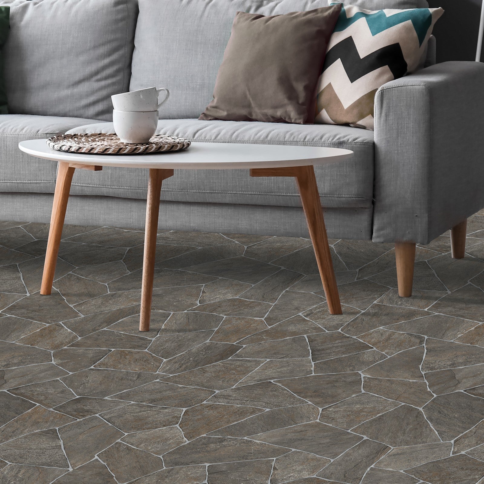 Mohawk Wynn Point in Breccia, Resilient/Vinyl room scene