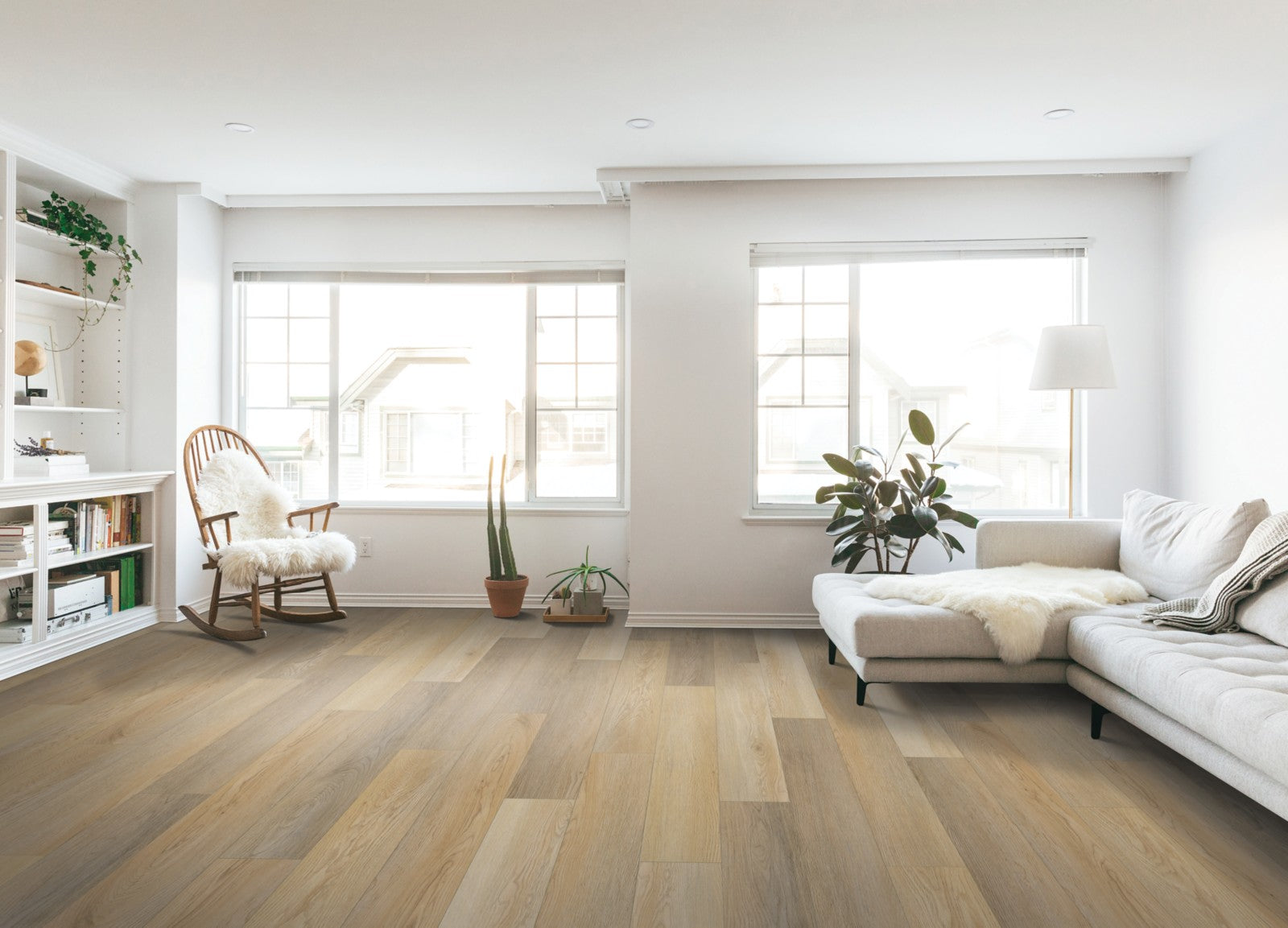 Mohawk Everett Park in Triple Bock, Resilient/Vinyl room scene