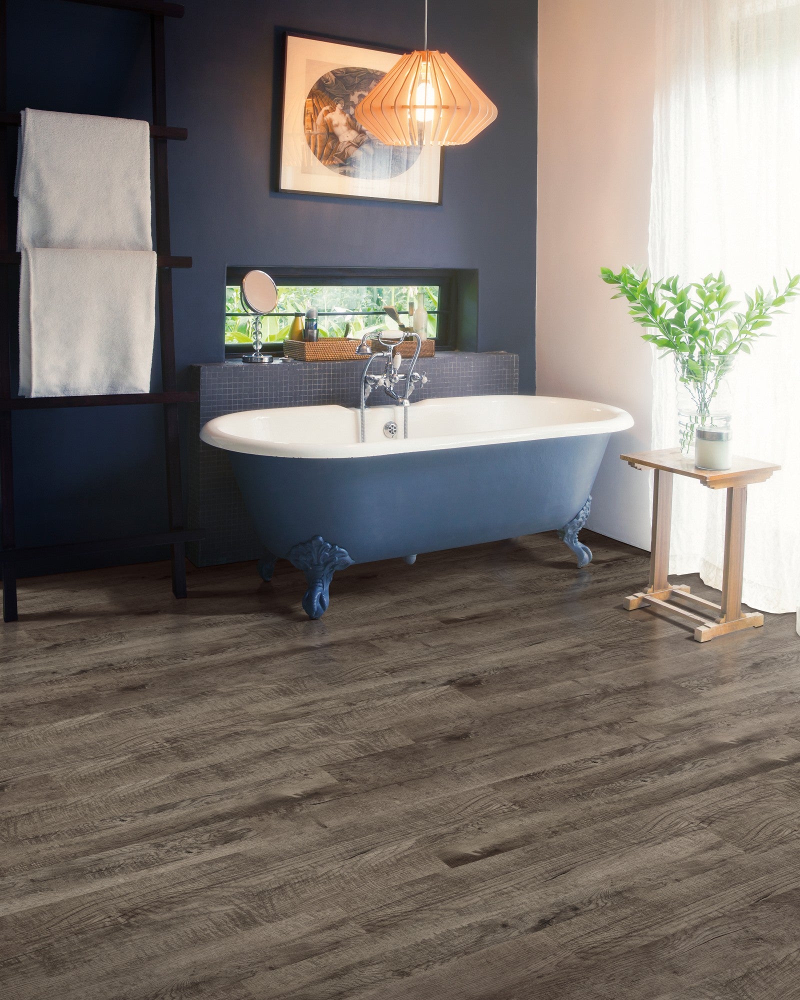 Mohawk Pro Solutions II in Peppercorn, Resilient/Vinyl room scene