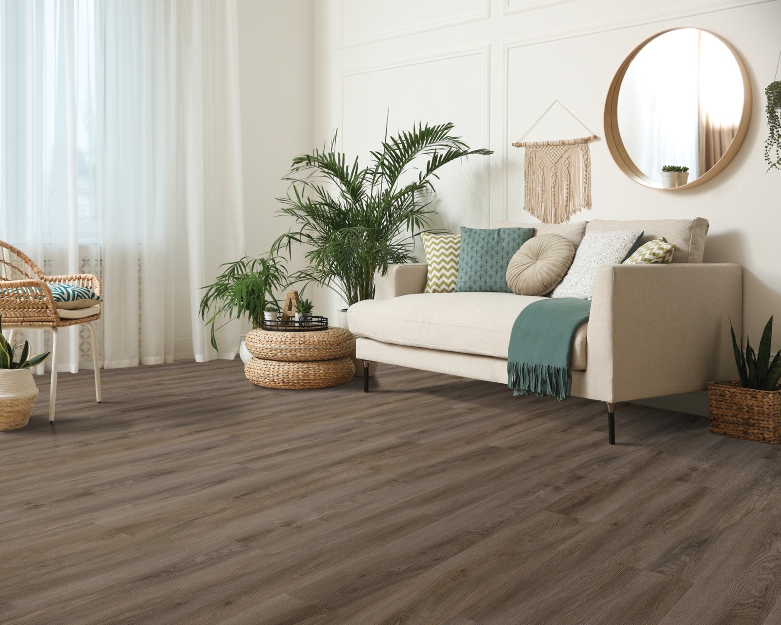 Mohawk Pro Solutions in Brindle, Resilient/Vinyl room scene