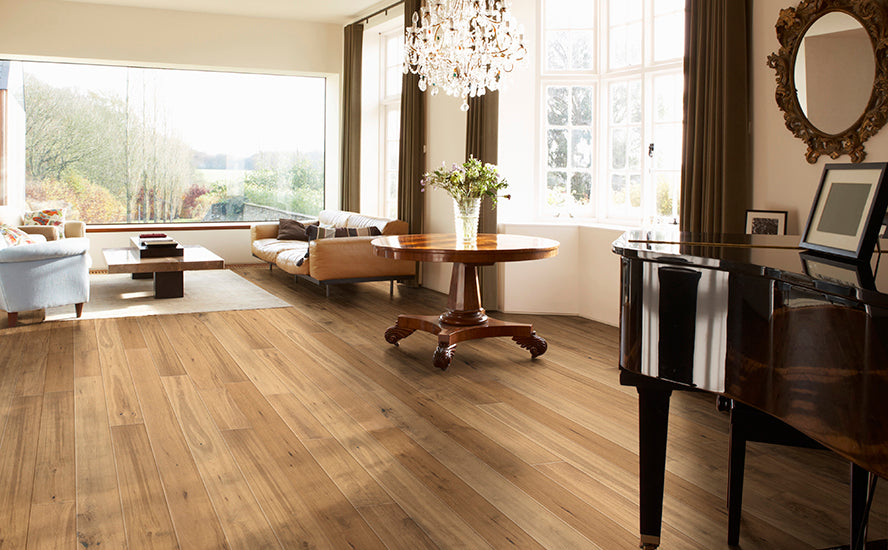 European Oak Barnard engineered hardwood room scene