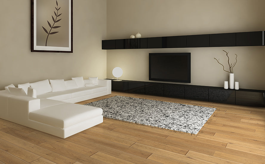 European Oak Dover engineered hardwood room scene