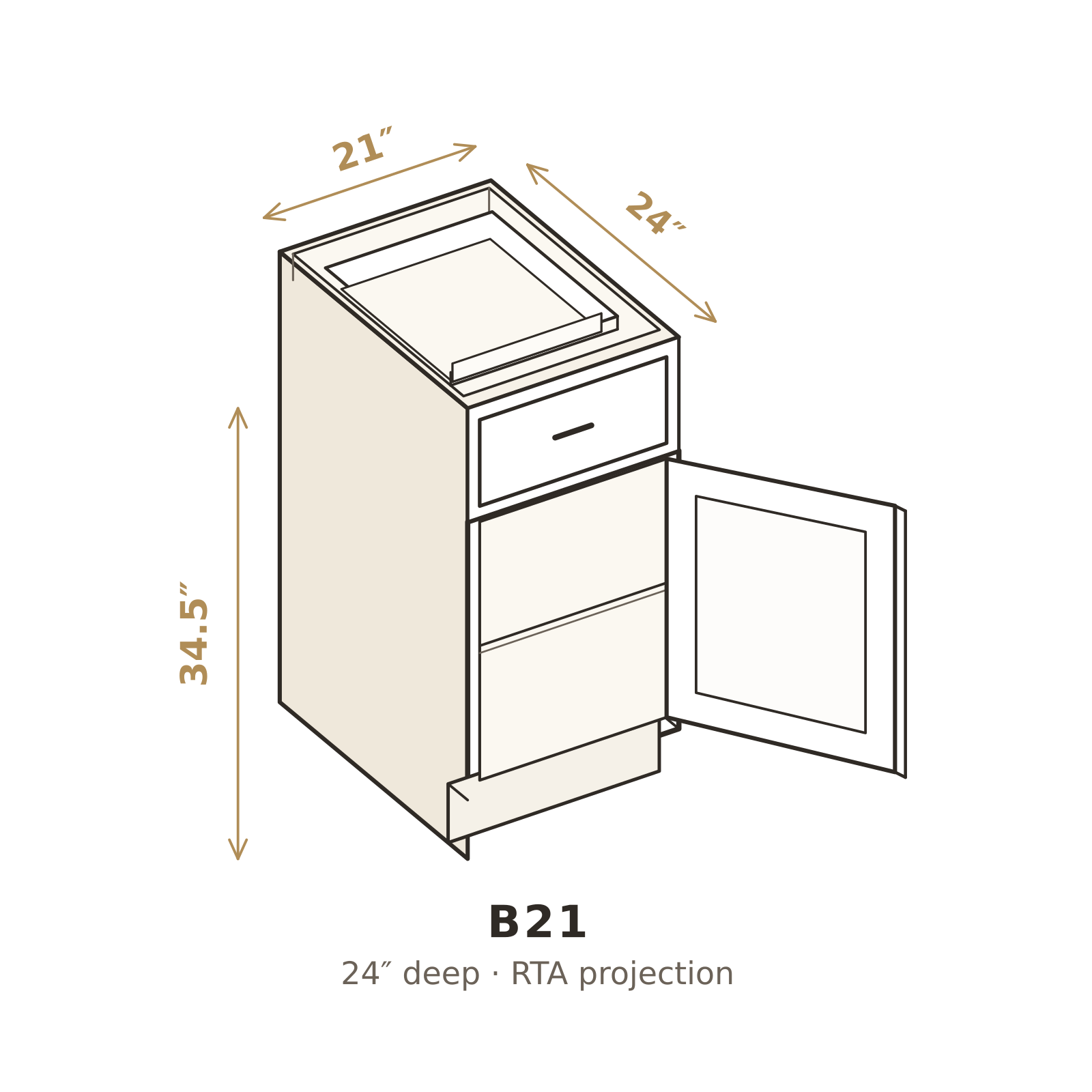 B21 3D sketch