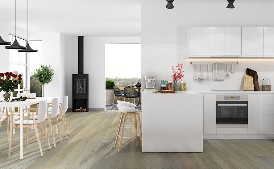 Oak Kildare engineered hardwood room scene