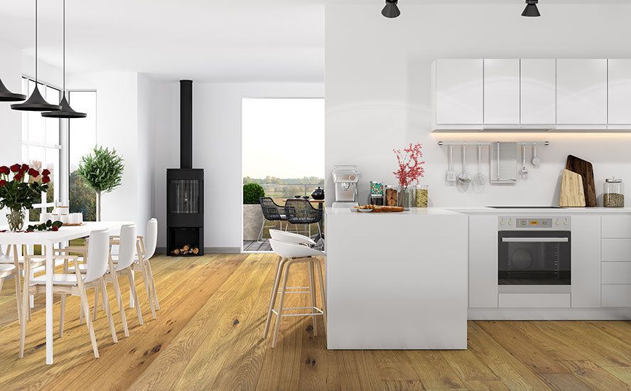 Oak Sunderland engineered hardwood room scene