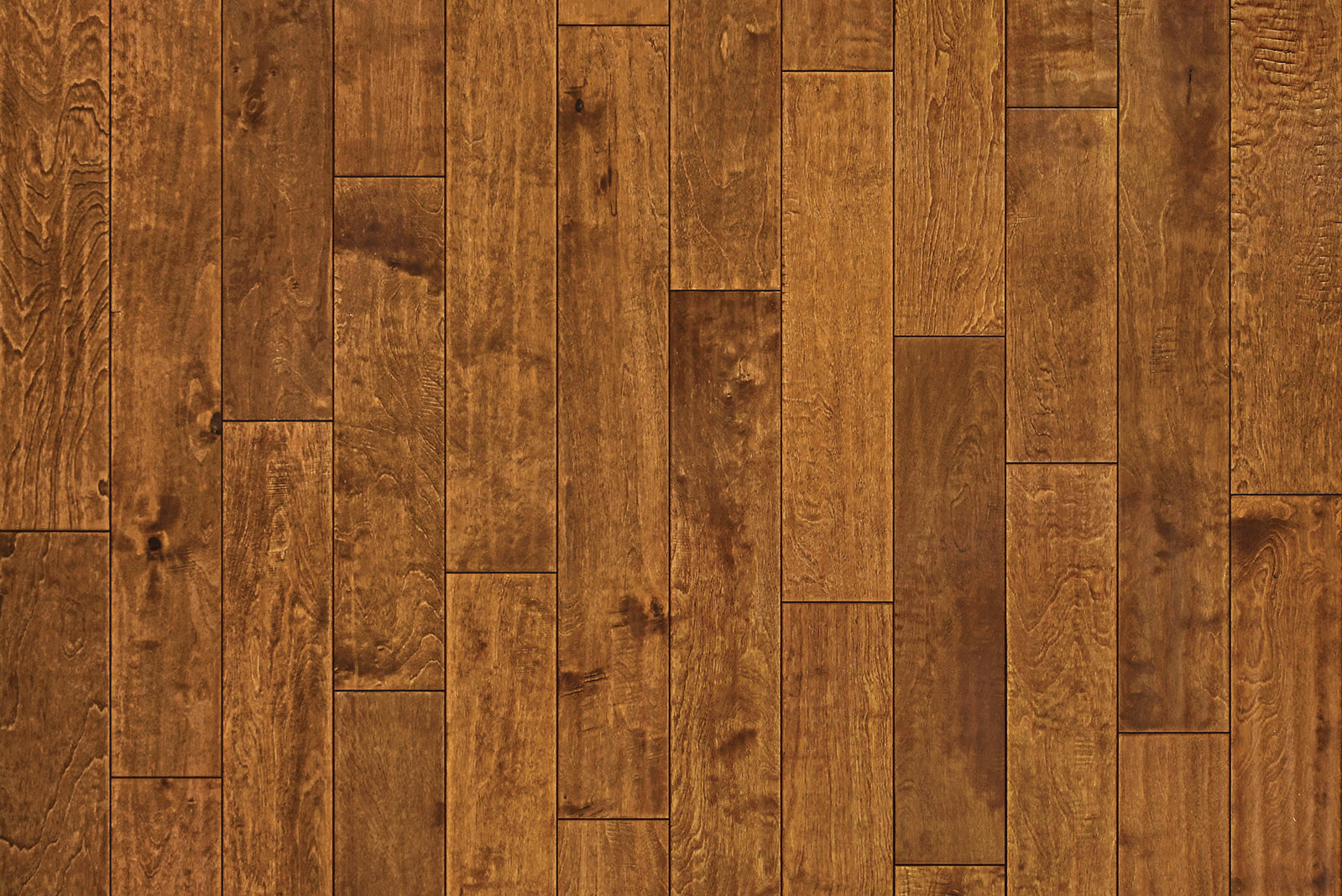 Garrison Competition Buster Harvest 5-inch hand-scraped distressed Birch engineered hardwood plank, medium warm tone