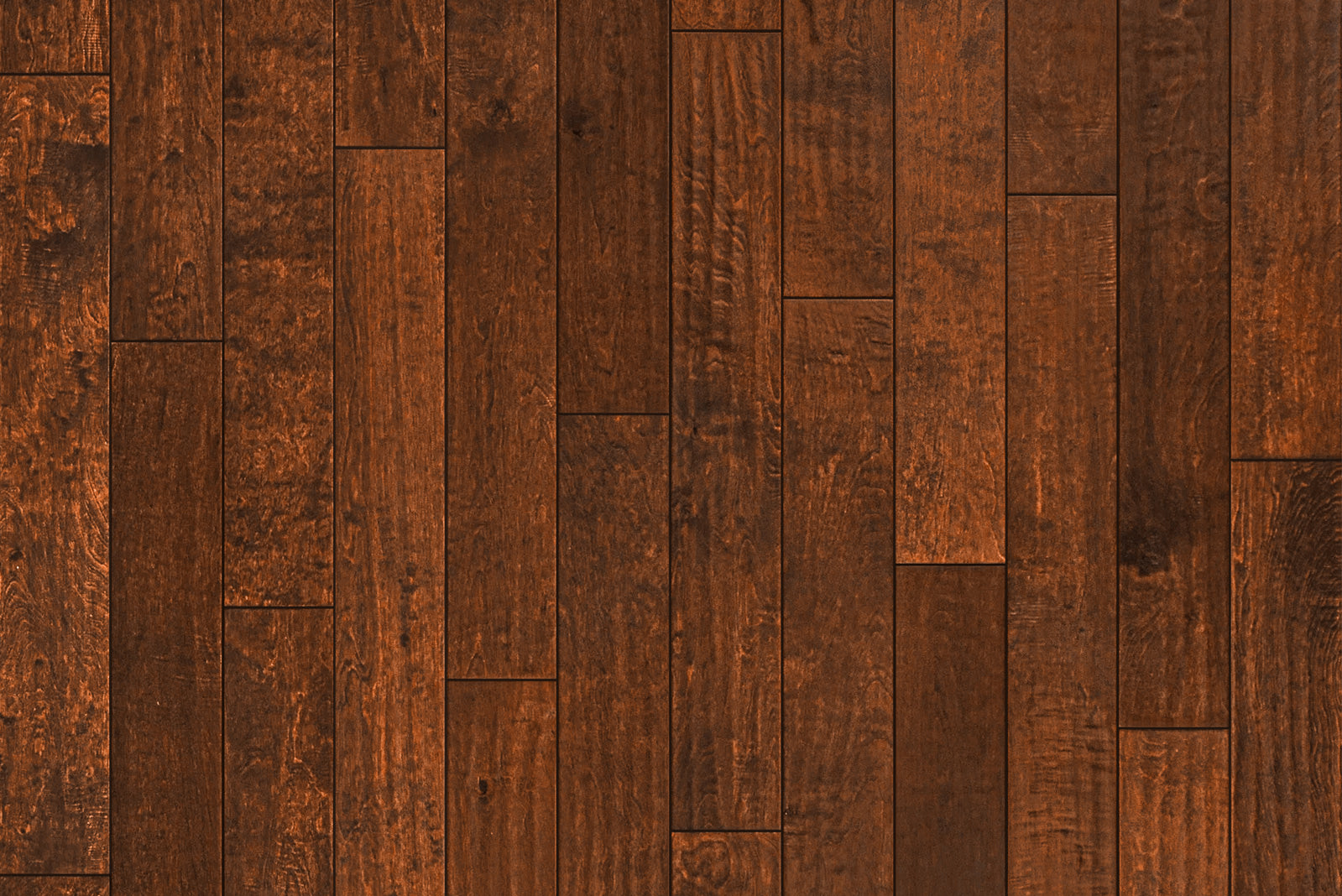 Garrison Competition Buster Spice 5-inch Birch engineered hardwood plank with hand-scraped beveled edge and chatter distressing.