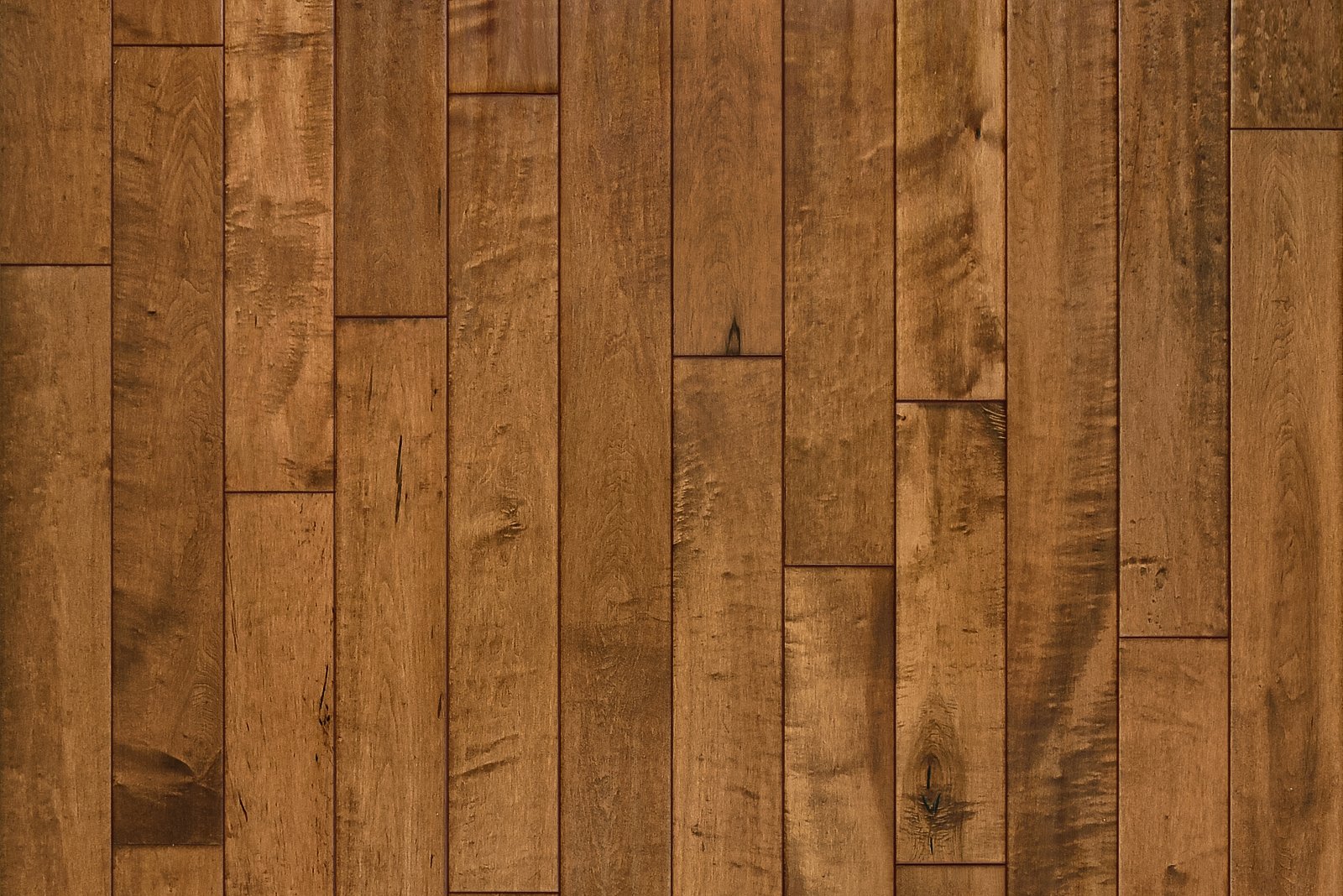 Garrison II Distressed Chestnut engineered hardwood, 5-inch hand-distressed Maple plank with pillowed edges