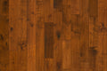 Garrison II Distressed Latte engineered hardwood, 5-inch hand-distressed Maple plank with pillowed edge, dark finish