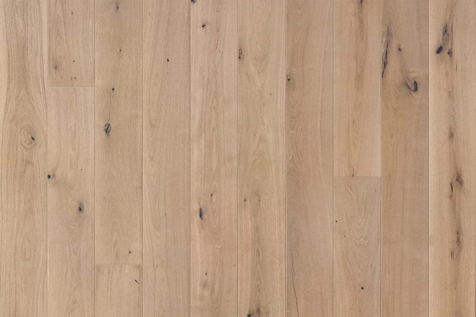 Garrison Legends Provence engineered oak plank, 7-1/2-inch width, light wire-brush UV oil finish, golden amber tone
