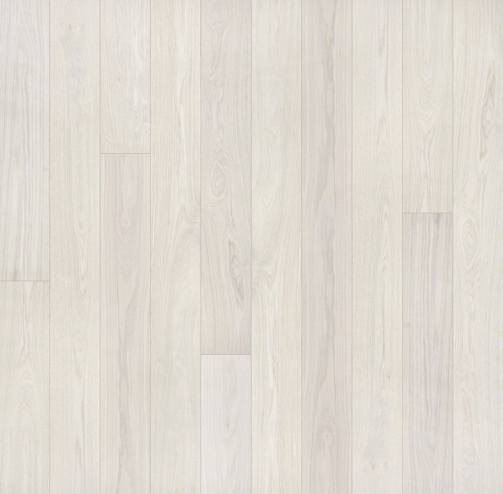 Close-up of Allora Luna Select 7-1/2 inch European Oak engineered hardwood plank showing light wire-brushed texture