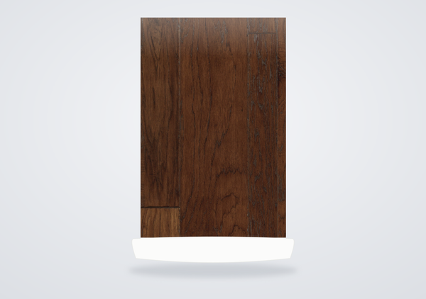 Mohawk Weathered Portrait Engineered Hardwood Coffee Hickory Baby Threshold