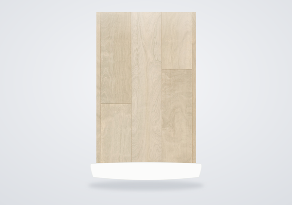 Mohawk Sendera Birch Engineered Hardwood Snowy Birch Baby Threshold
