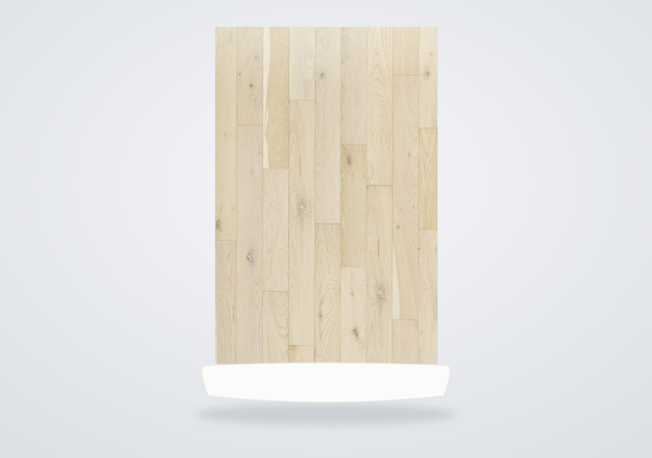 Mohawk Caspian Cliffs Engineered Hardwood Smoked Oyster Oak Baby Threshold