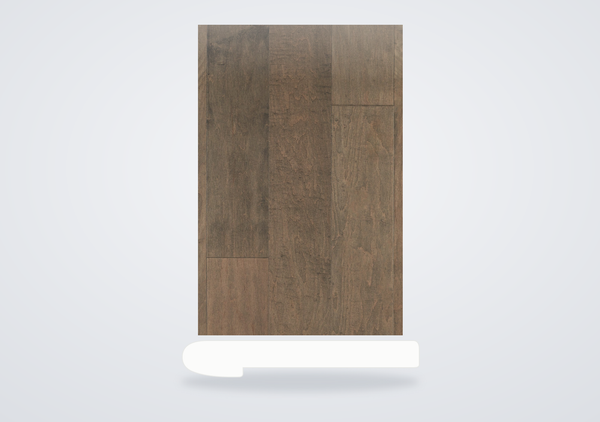 Mohawk Haven Pointe Maple Engineered Hardwood Taupe Maple Flush Stair Nose