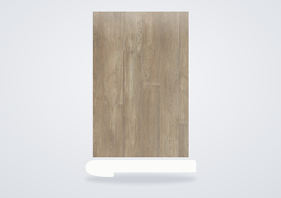 Mohawk Harbor Estates Engineered Hardwood Coastal Fog Oak Flush Stair Nose