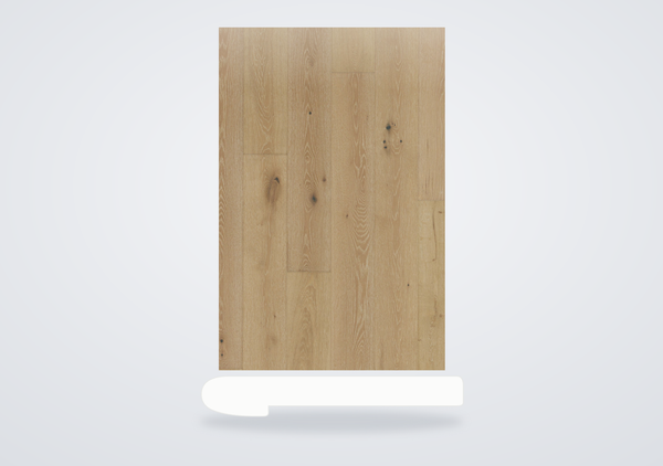 Mohawk Harbor Estates Engineered Hardwood Seaglass Oak Flush Stair Nose