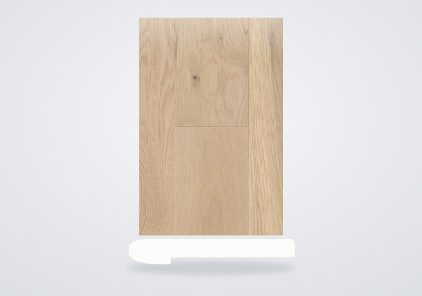 Mohawk Coastal Couture Plus Engineered Hardwood Beachwood Oak Flush Stair Nose