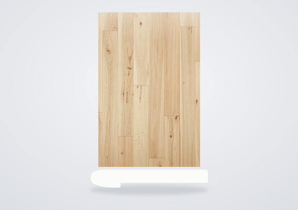 Mohawk Cascade Hills Engineered Hardwood Pale Honey Hickory Flush Stair Nose
