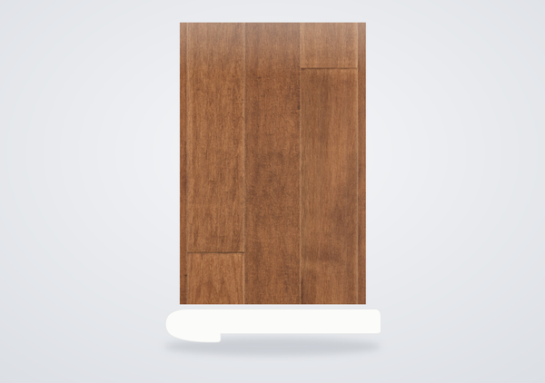 Mohawk Urban Reserve Engineered Hardwood Dark Auburn Maple Flush Stair Nose