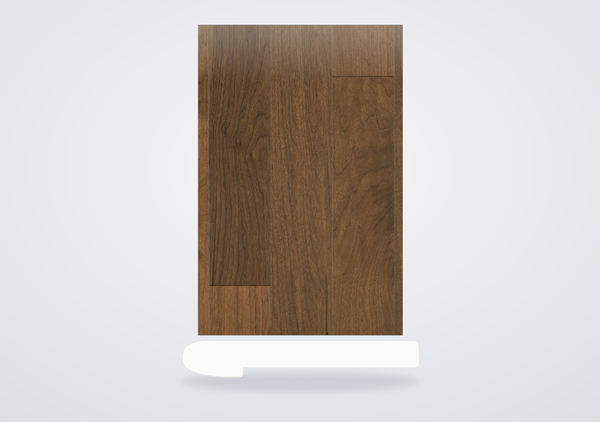 Mohawk Urban Reserve Engineered Hardwood Natural Walnut Flush Stair Nose