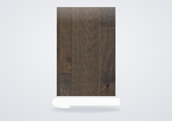 Mohawk Weathered Portrait Engineered Hardwood Anchor Hickory Flush Stair Nose
