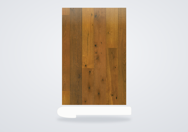 Mohawk Seaside Tides Engineered Hardwood Topsail Oak Flush Stair Nose