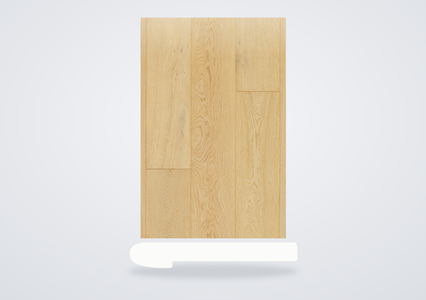 Mohawk Coral Shores Engineered Hardwood Sandcastle Oak Flush Stair Nose